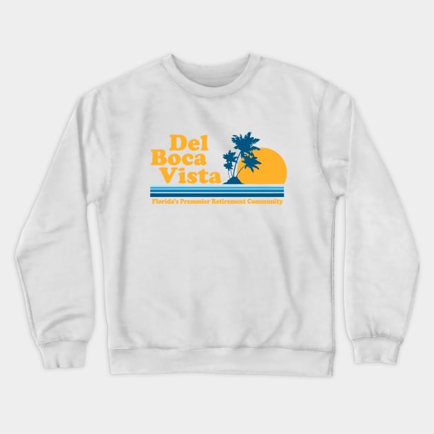 Del Boca Vista Crewneck Sweatshirt by Gio's art